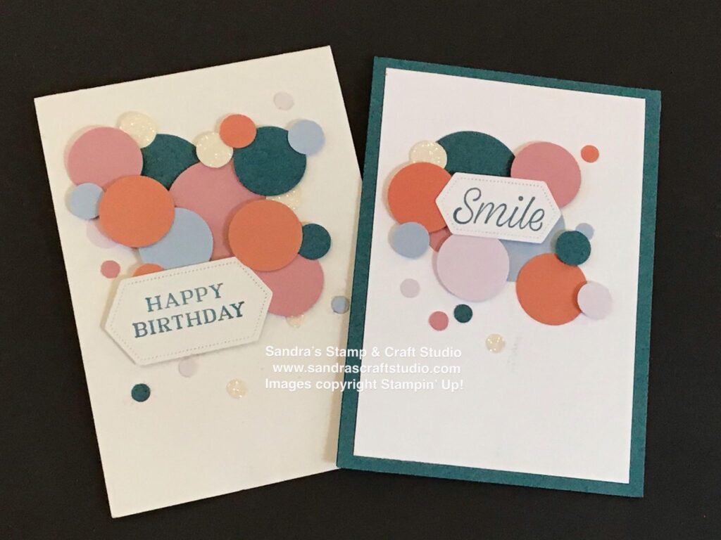 Handmade cards using the FIVE Retiring Stampin' Up! In-Colours 2019-2021
