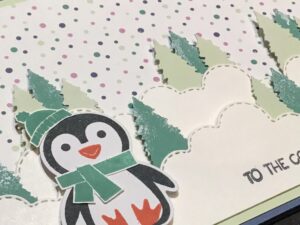 Sale-A-Bration Sneak Peak using Penguin Playmates Designer Series Papers FREE from Stampin' Up! whilst stocks last