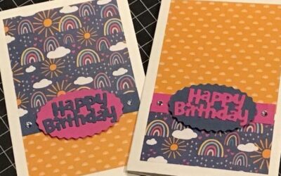 Birthday Sunshine & Rainbows ~ Paper Crafting Blog Hop