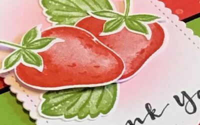 Sweet Strawberry Bundle for Crafty Sketch Challenge