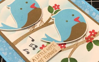 Sweet Songbirds having some Summer Fun ~ Tech 4 Stampers Blog Hop