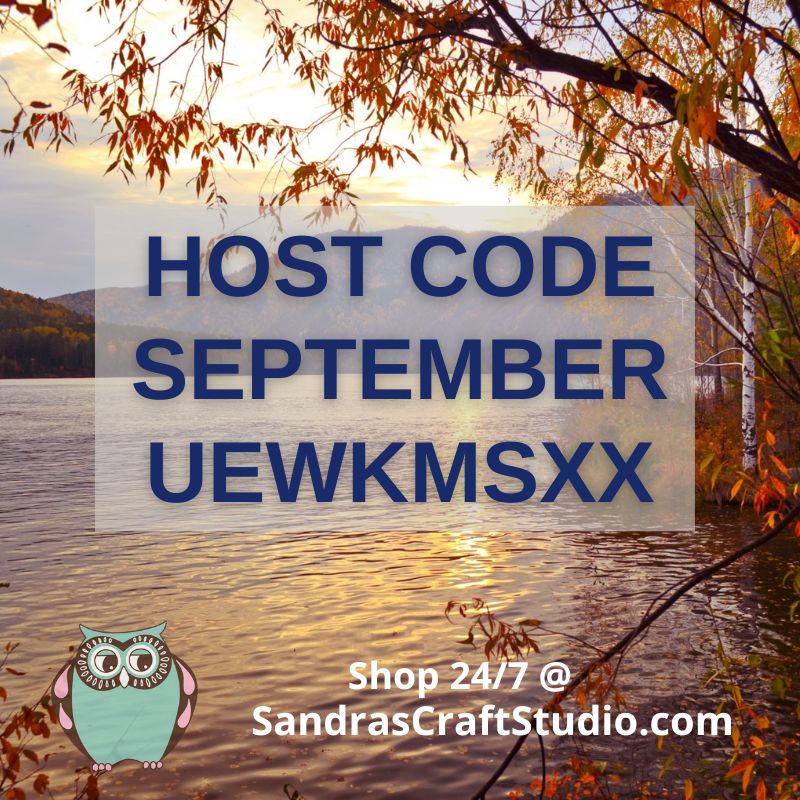 Shop Stampin' Up! Host Code September 2022