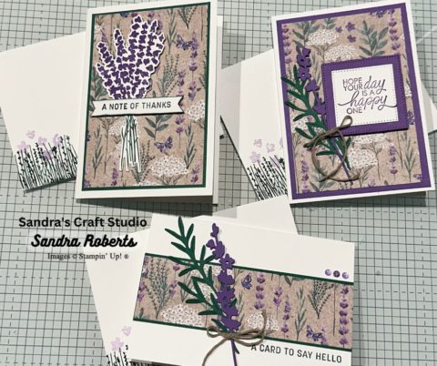 Mini Catalogue Blog Hop - Featuring Perennial Lavender - Sandra's Craft ...